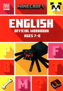Minecraft Education Minecraft English Ages 7-8 Official Workbook  - Księgarnia UK