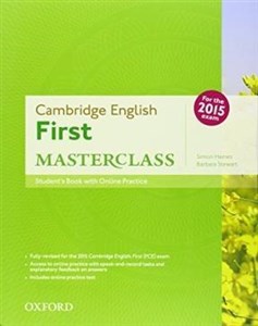 Cambridge English First Masterclass Student's Book +Online