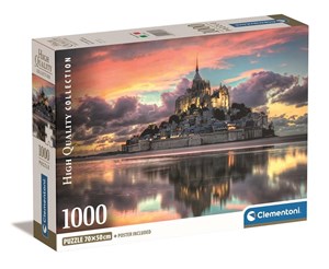 Puzzle 1000 compact le magnifique mont saint-michel