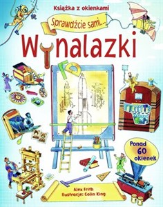 Wynalazki Sprawdźcie sami Książka z okienkami.