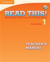 Read This! Level 1 Teacher's Manual with Audio CD - Daphne Mackey, Laurie Blass, Deborah Gordon