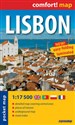 Lisbon laminowany plan miasta 1:17 500 mapa kieszonkowa - 