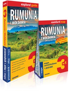 Rumunia 3w1 przewodnik + atlas + mapa - Księgarnia UK