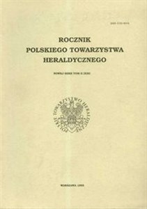 Roczniki polskiego towarzystwa heraldycznego t  II (XIII) 