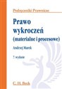 Prawo wykroczeń materialne i procesowe