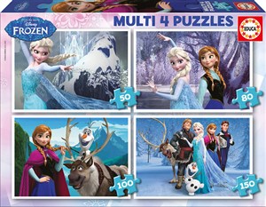 Puzzle Multi Kraina Lodu 50-80-100-150 