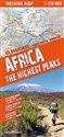 Africa the highest peaks 1:150 000 trekking map - 