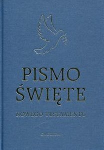 Pismo Święte Nowego Testamentu granatowe duży druk