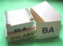 Sylaby - karty logopedyczne ARSON - 