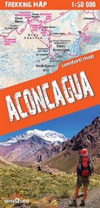 Aconcagua Laminowana mapa trekingowa 1:50 000