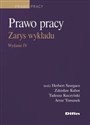 Prawo pracy Zarys wykładu - Herbert Szurgacz, Zdzisław Kubot, Tadeusz Kuczyński, Artur Tomanek