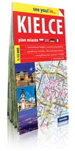 Kielce plan miasta 1:15 000