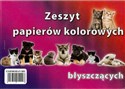 Zeszyt papierów kolorowych A5 błyszczących - 