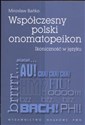 Współczesny polski onomatopeikon Ikoniczność w języku