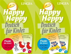 Happy Hoppy Fiszki dla dzieci pakiet niemiecki