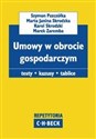 Umowy w obrocie gospodarczym testy kazusy tablice