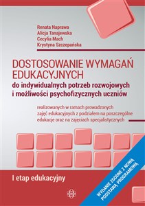 Dostosowanie wymagań edukacyjnych Do indywidualnych potrzeb rozwojowych i możliwości psychofizycznych uczniów I etap edukacyjny