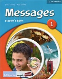 Messages 1 Student's Book Edition for empik school