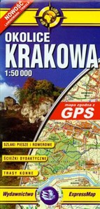 Okolice Krakowa Mapa laminowana 1:50 000