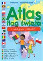 Atlas flag świata z naklejkami i plakatem  - Opracowanie Zbiorowe