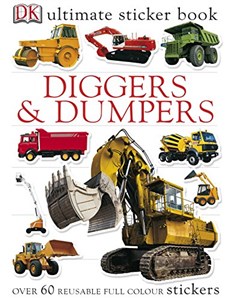 Diggers & Dumpers Ultimate Sticker Book (Ultimate Stickers)