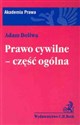 Prawo cywilne-część ogólna - Adam Doliwa