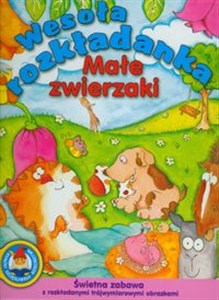 Wesoła rozkładanka Małe zwierzaki 