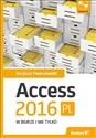 Access 2016 PL w biurze i nie tylko + CD - Sergiusz Flanczewski