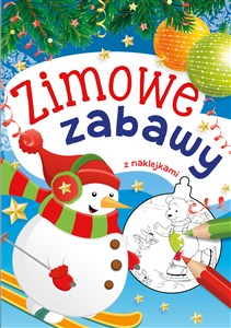 Zimowe zabawy z naklejkami