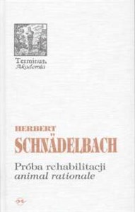 Próba rehabilitacji animal rationale Odczyty i rozprawy 2