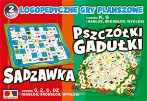 Sadzawka Pszczółki Gadułki Logopedyczne gry planszowe