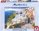 Puzzle 1000 Widok z Santorini - 