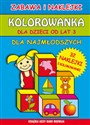 Kolorowanka dla dzieci od lat 3. Dla najmłodszych 32 naklejki i kolorowanki - Beata Guzowska