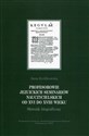 Profesorowie jezuickich seminariów nauczycielskich od XVI do XVIII wieku Słownik biograficzny - Anna Królikowska