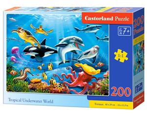 Puzzle Tropical Underwater World 200