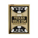 Texas Holdem Gold Jumbo Face czarne - 