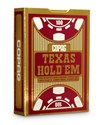 Texas Holdem Gold Jumbo Face czerwone - 