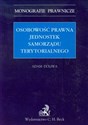 Osobowość prawna jednostek samorządu terytorialnego