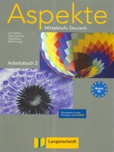 Aspekte Mittelstufe Deutsch Arbeitsbuch 2 z płytą CD