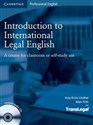 Introduction to International Legal English Student's Book + 2CD - Amy Krois-Lindner, Matt Firth