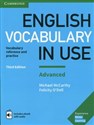 English Vocabulary in Use Advanced Vocabulary reference and practice - Michael McCarthy, Felic O"Dell