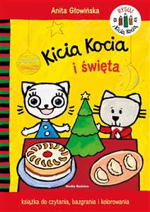 Kicia Kocia i święta Kolorowanka - Księgarnia UK