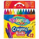 Kredki świecowe Colorino Kids 12 kolorów - 