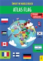 Atlas flag Świat w naklejkach