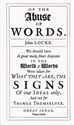 Of the Abuse of Words - John Locke