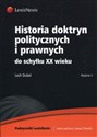 Historia doktryn politycznych i prawnych do schyłku XX wieku