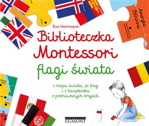 Biblioteczka Montessori Flagi świata