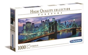 Puzzle 1000 Panorama High Quality Collection New York Brooklyn