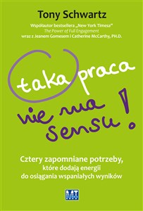 Taka praca nie ma sensu! Cztery zapomniane potrzeby, które dodają energii do osiągania wspaniałych wyników