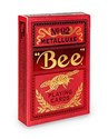 Karty Bee Metalluxe czerwone BICYCLE  - 